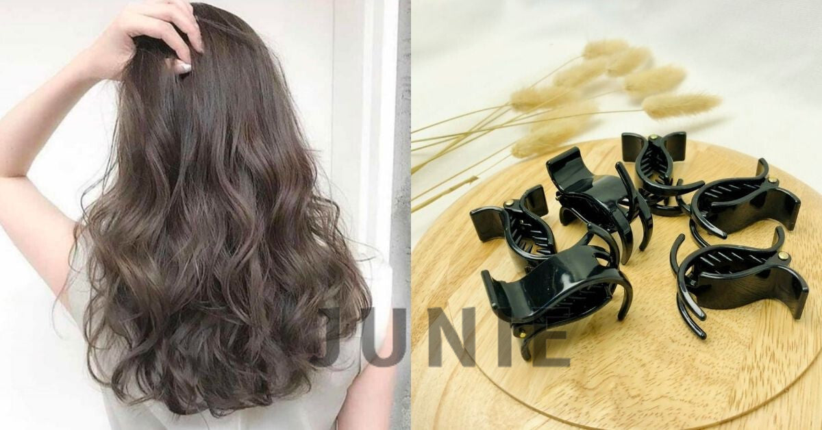 Cách Kẹp Càng Cua Cho Tóc Uốn Đuôi Giữ Nếp Như Ở Tiệm