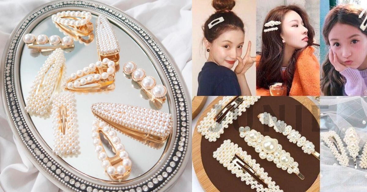 Nên Mua Kẹp Tóc Ngọc Trai Giá Sỉ Ở Đâu?