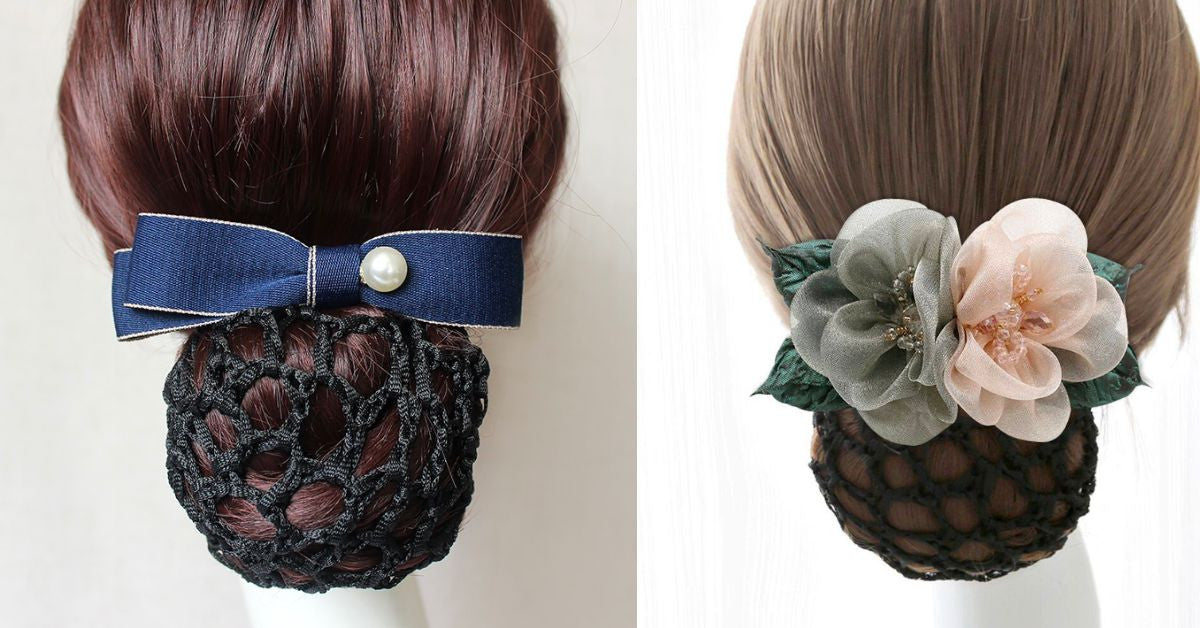 Gợi Ý Cách Búi Tóc Bằng Kẹp Lưới Cực Đơn Giản