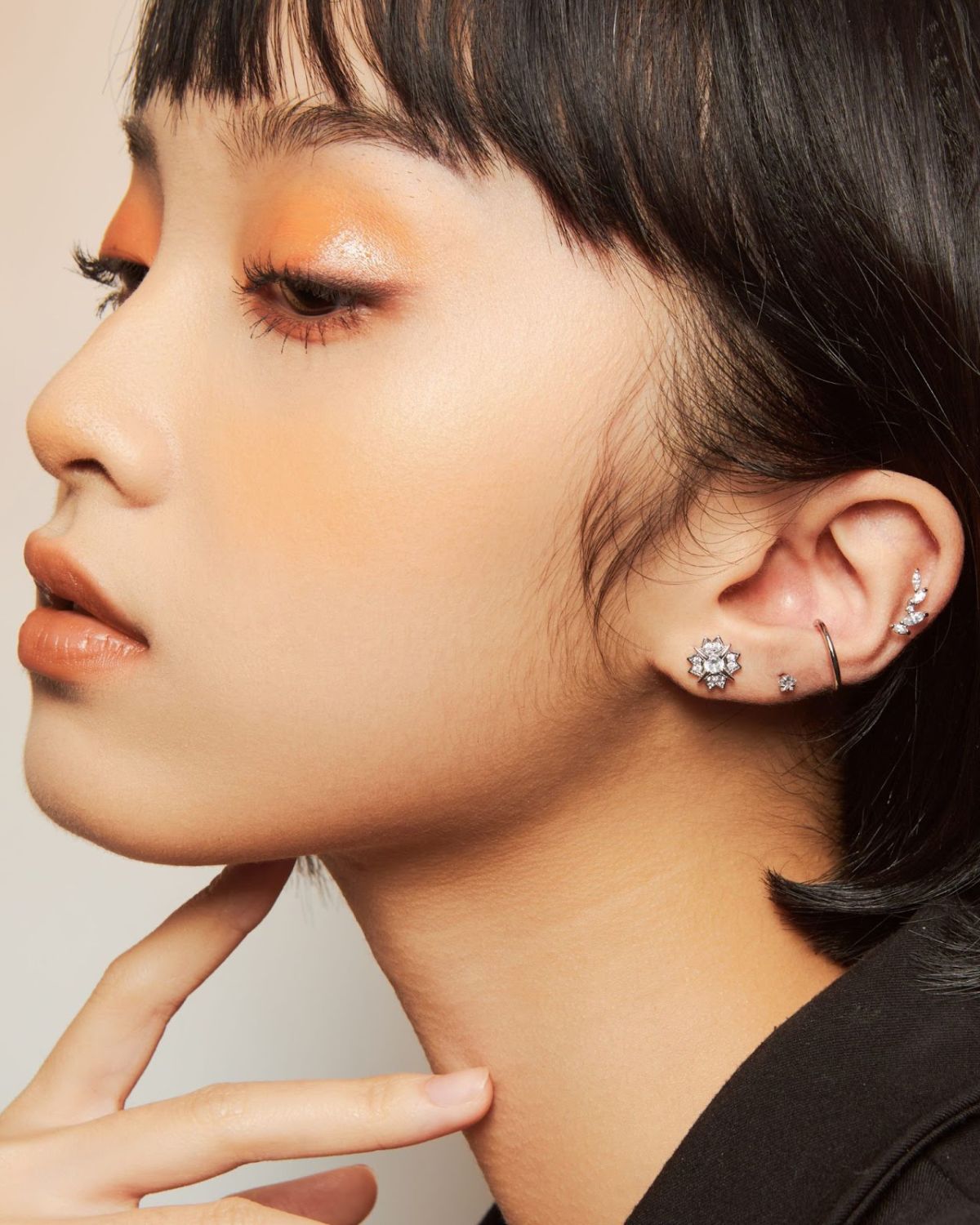 các vị trí xỏ khuyên tai
