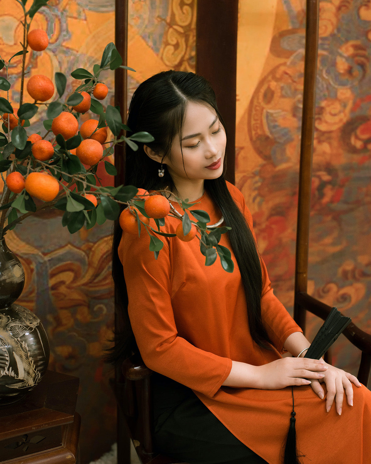 Phụ Kiện Mặc Áo Dài