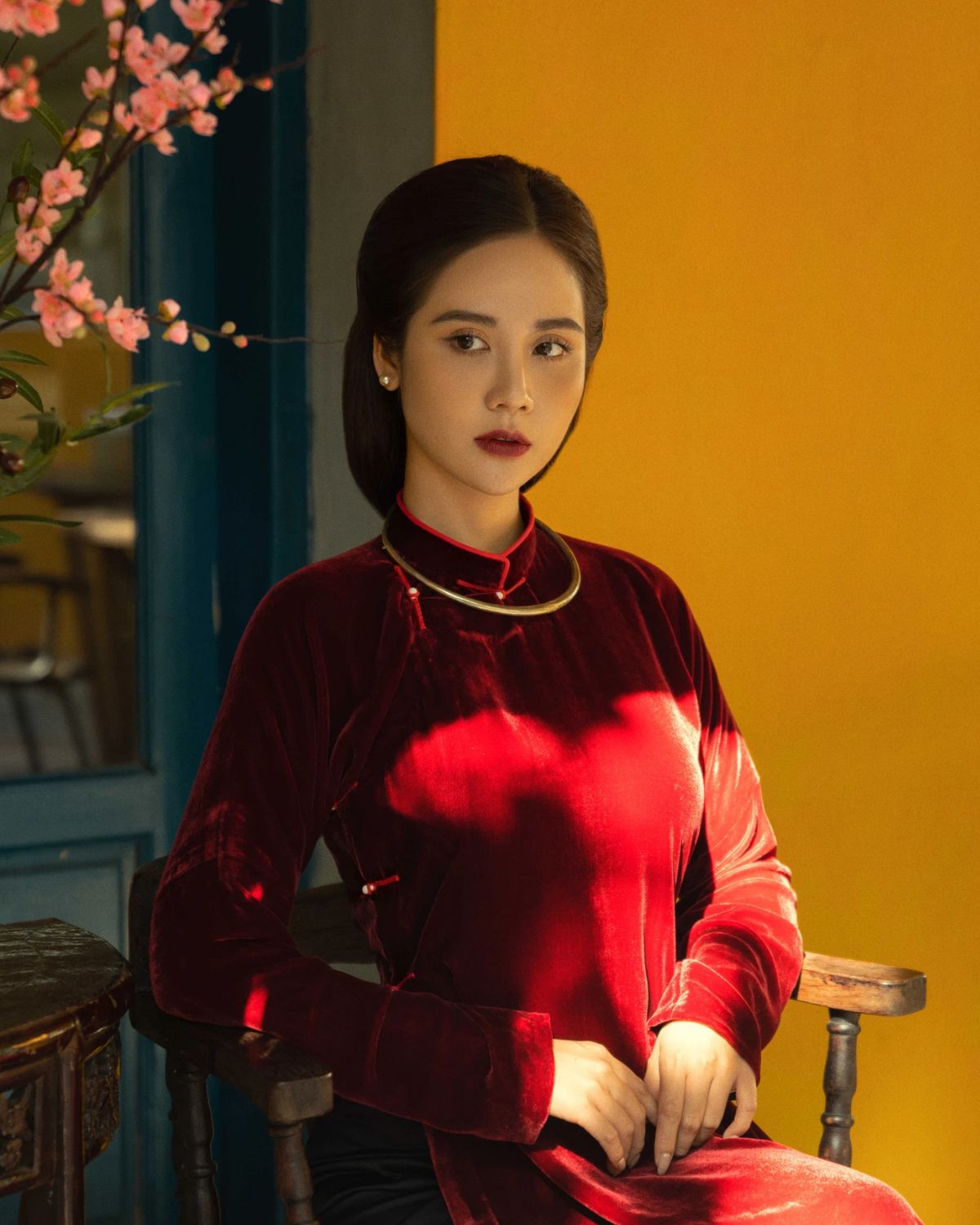 Phụ Kiện Vòng Cổ Đeo Cùng Áo Dài