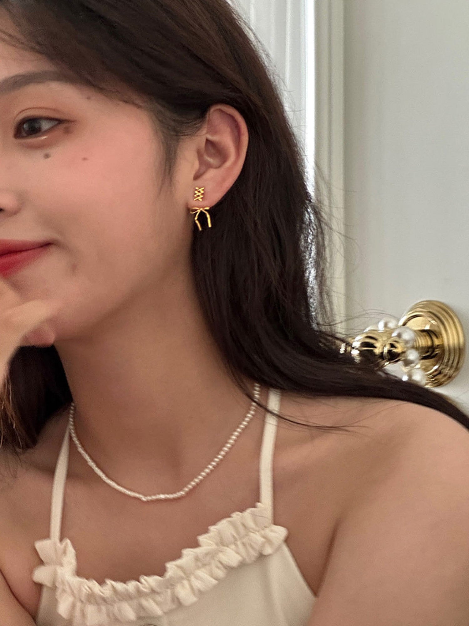 màu sắc nổi bật của chiếc bông tai