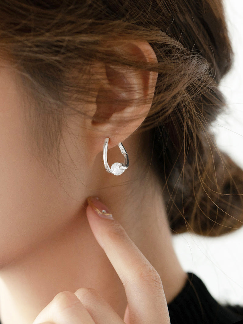 Bông tai Alyssa Bạc