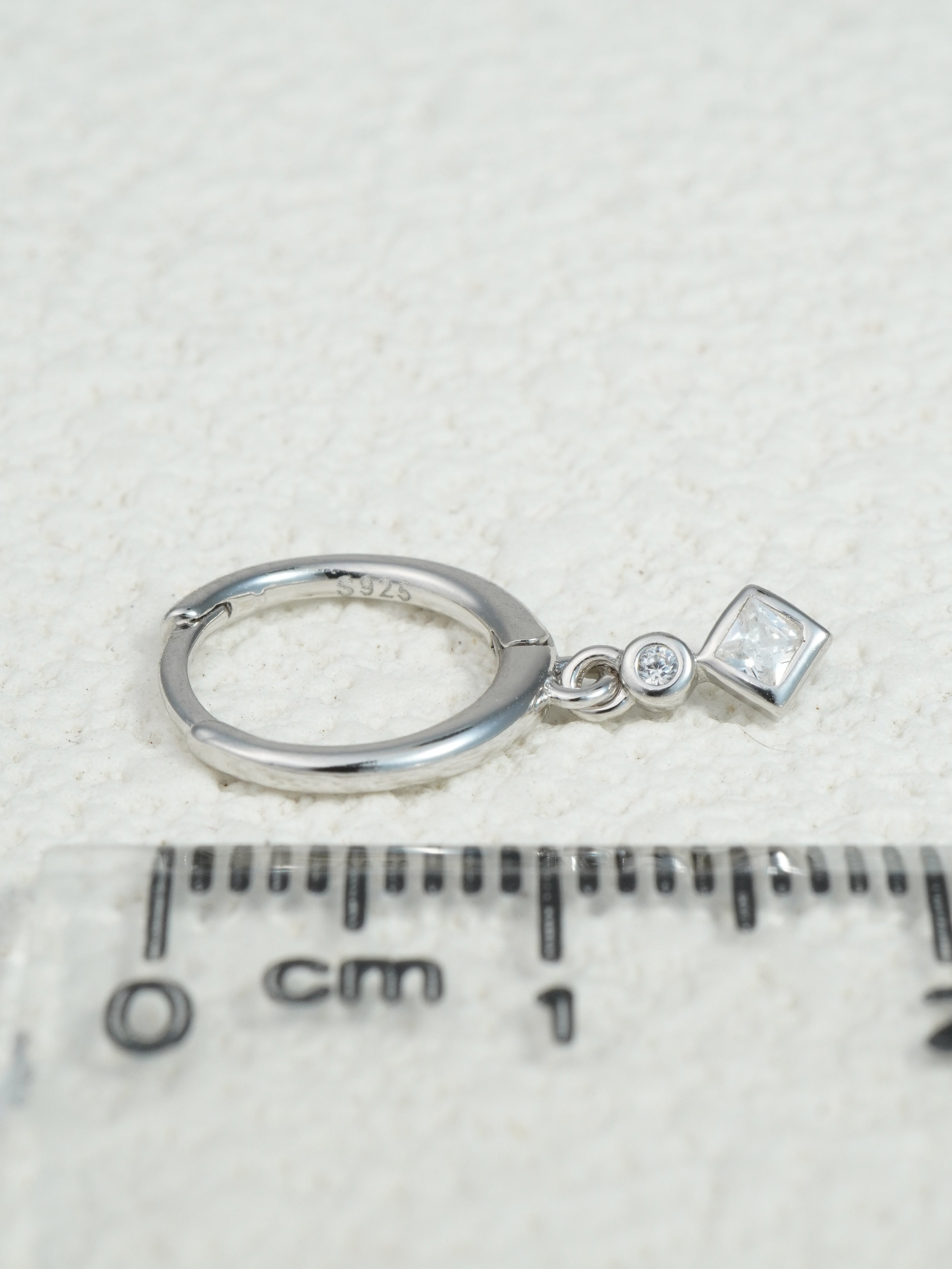 Bông tai Anise Bạc