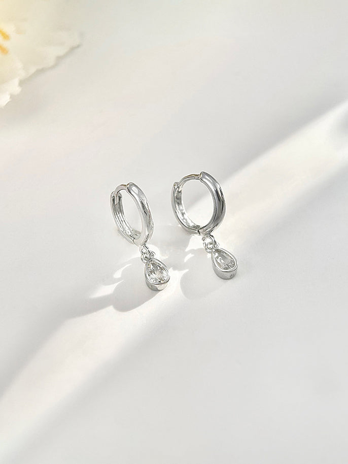 Bông tai Ashley Bạc