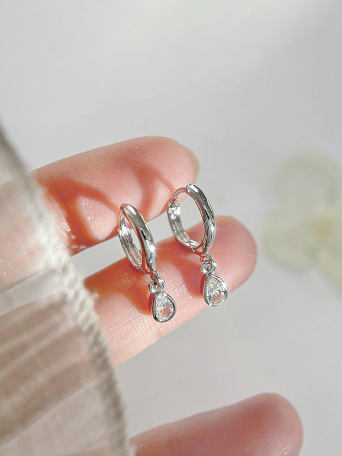 Bông tai Ashley Bạc