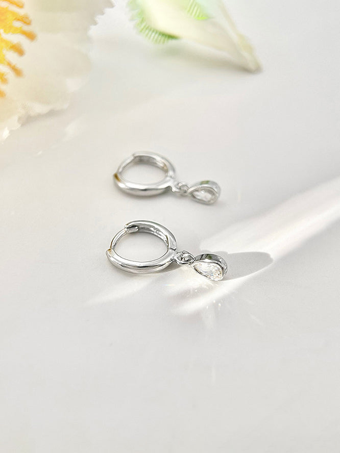 Bông tai Ashley Bạc