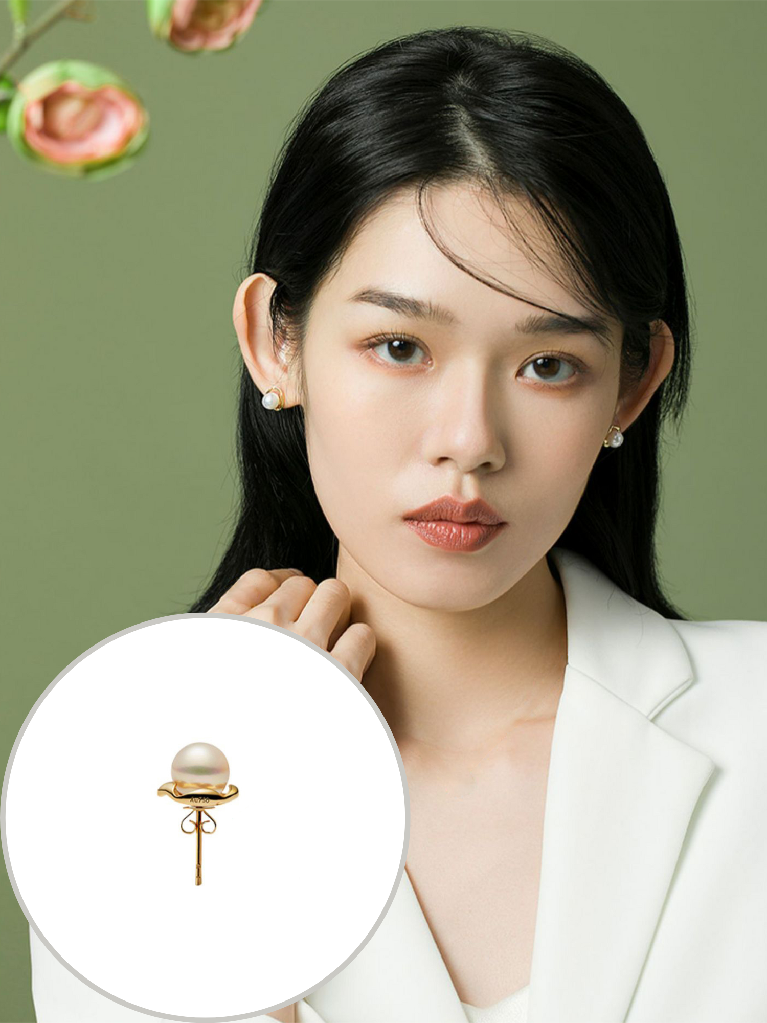Bông tai Camellia