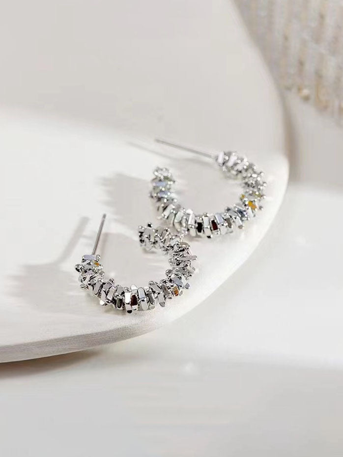 Bông tai Jazlyn Bạc