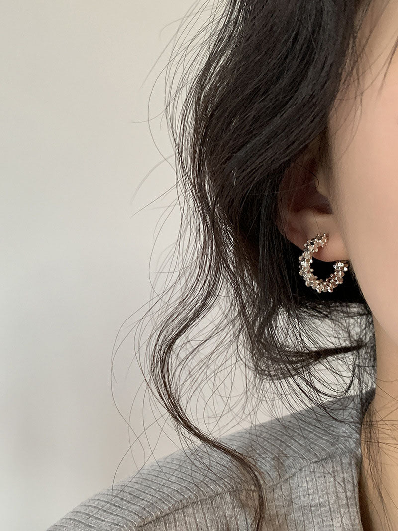 Bông tai Jazlyn Bạc