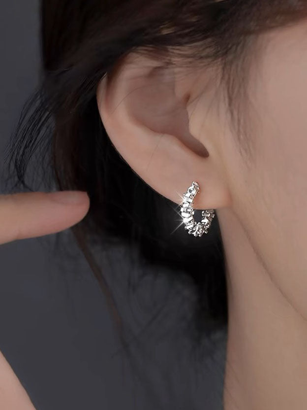 Bông tai Jazlyn Bạc