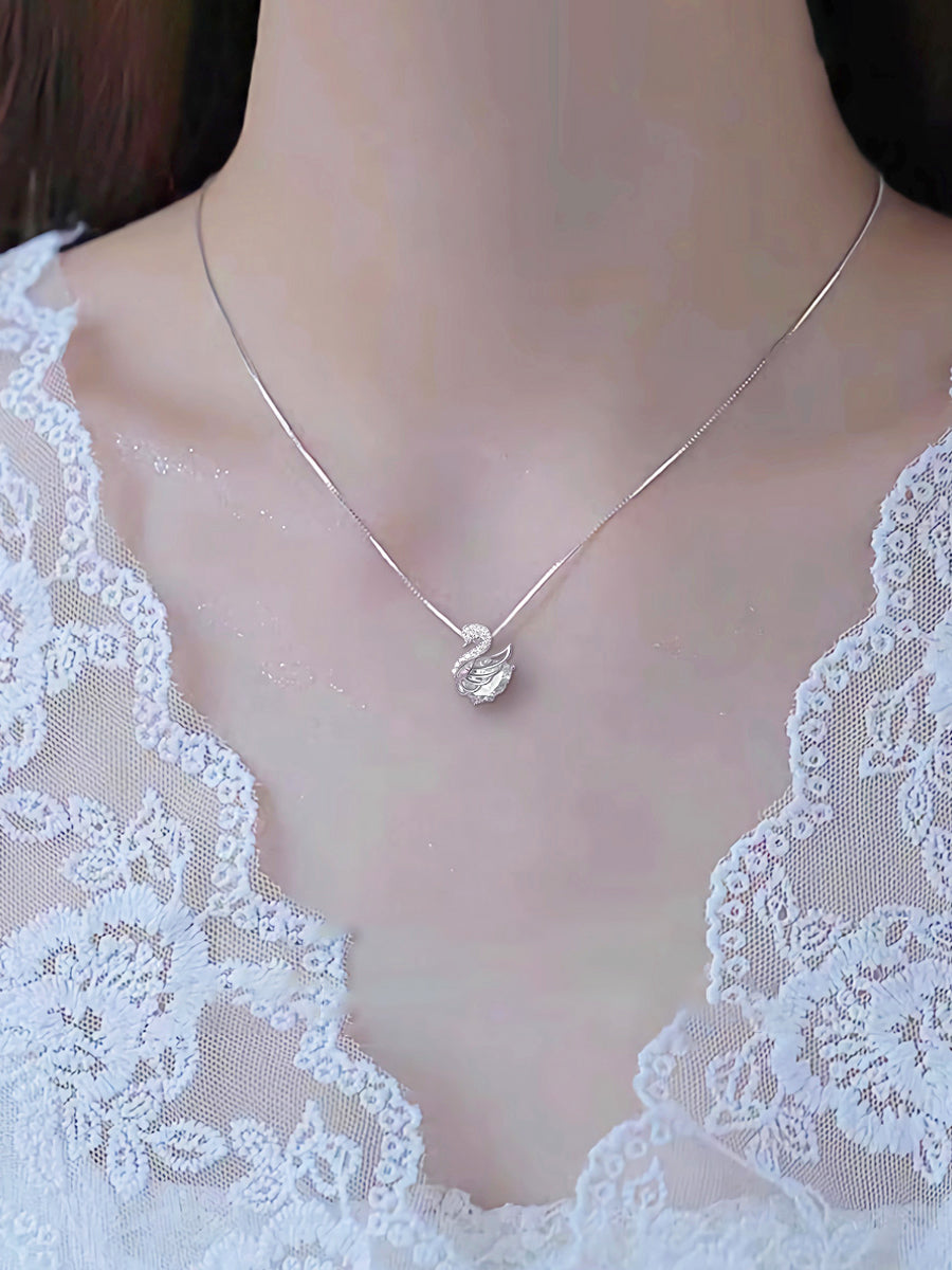 Dây chuyền Edith Bạc