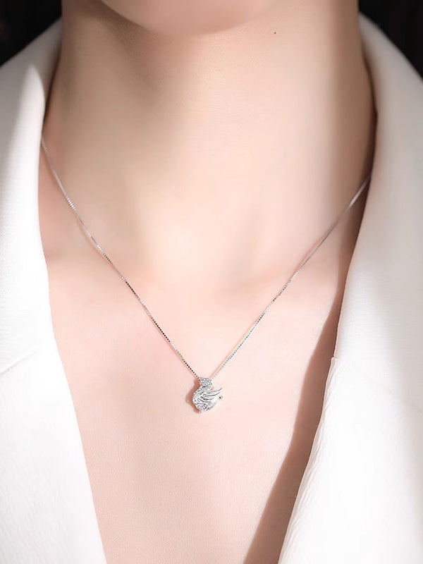 Dây chuyền Edith Bạc