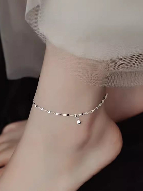 Lắc chân Trinity Bạc