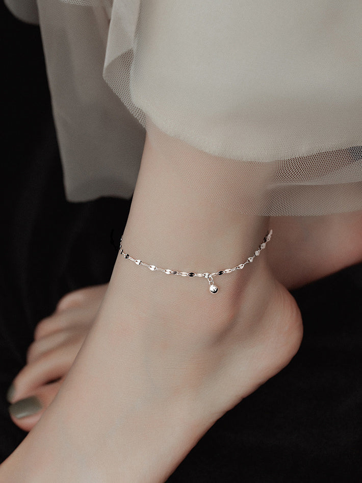 Lắc chân Trinity Bạc