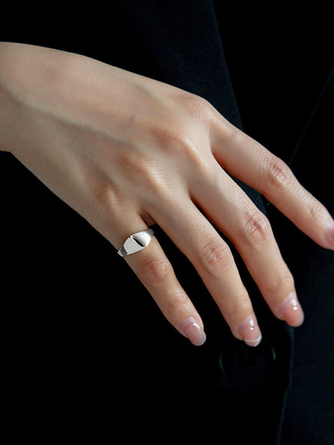 Nhẫn Gillian Bạc